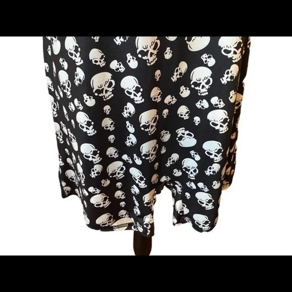 SHEIN shorts body suit Skeleton Print